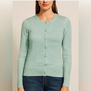 LOFT long sleeve button down cardigan size medium